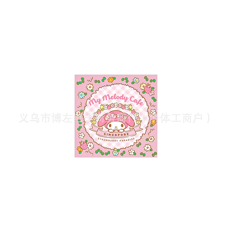 Sanrio Melody Theme Children'S Birthday Party Decoration Flag Streamer Disposable Meal Girl Dinner Party Set Plate Tablecloth