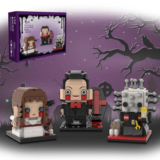 The Conjurings Halloween Themed Building Block Horror Film Sets Figures Anna Bell Collectibles Decorations DIY Model