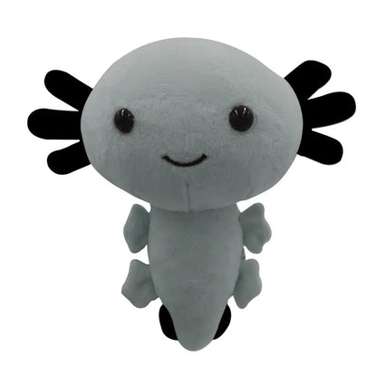 7PCS Kawaii Salamande Plush Toy Soft Stuffed Animals Plushie Halloween Axolotl Doll Baby Sleeping Pillow Kids Girls Gift