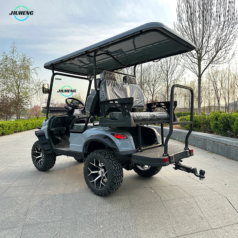 Chinese Factory Quality 2+2 Seater 48v Off Road Electric Low Price Ce Club Car Golf Cart