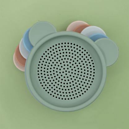 Silicone Sieve Summer Beach Toys for Kids Children Cute Animal Model Ins Rubber Dune Sand Toy Funny Seaside Tools Accessories