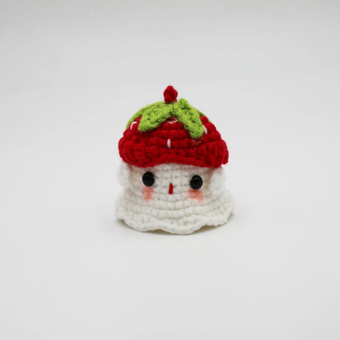 Halloween Home Decoration Handmade Knitted Witch Ghost Doll Ornament  Cute Pumpkin Ghost Keychain for Bag Pendant Christmas Gift