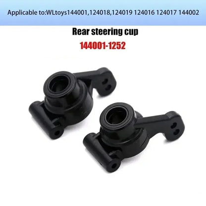 WLtoys 124017 124019 RC Cars Original Spare Parts Swing Arm C Seat Bottom Motor Differential Gearbox Shock Absorbers Tire