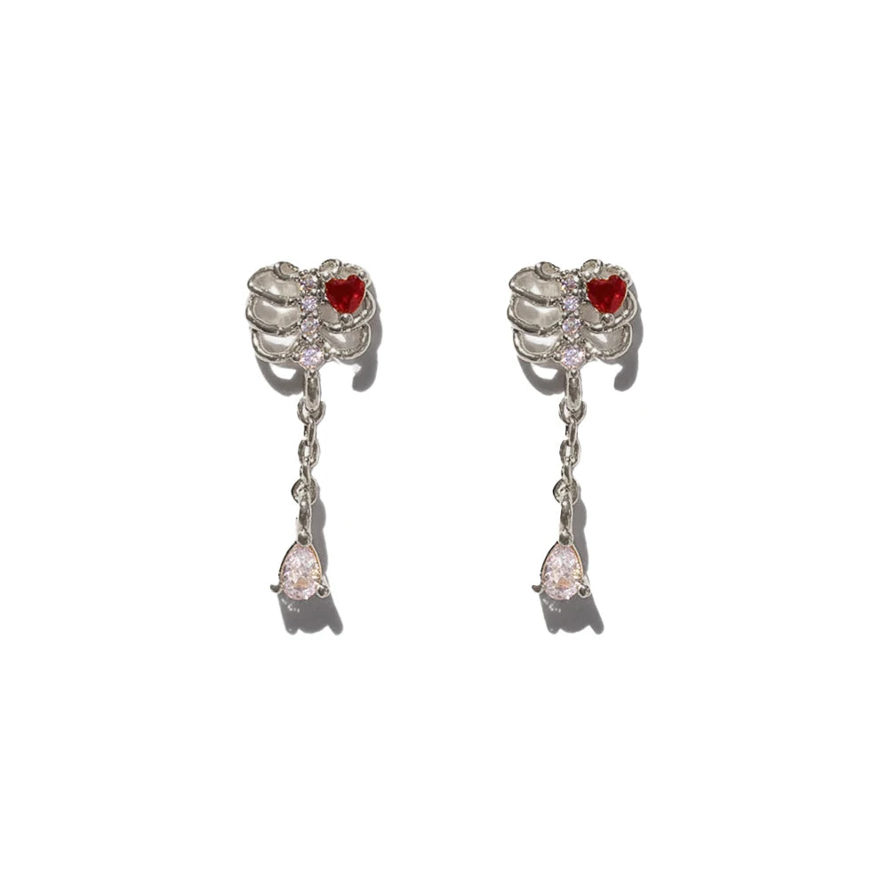 New Halloween Gothic Cute Oil Drip Pumpkin Ghost Skull Stud Earrings for Women Fashion Jewelry Gift Wholesale