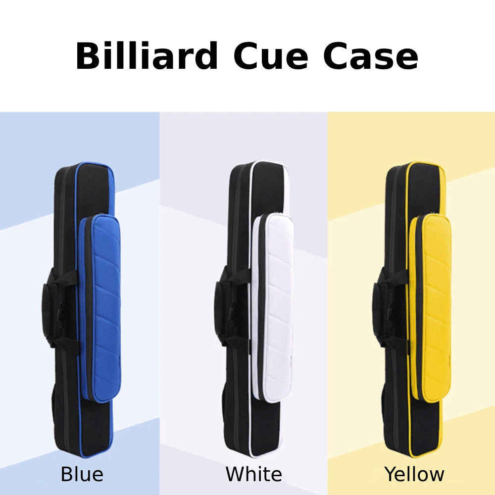 Billiard Cue Case 1/2 Jointed Cue Case Billiard Pool Cue Stick Carrying Case Snooker Cue Billiard Cue Case 1/2 Cue Case Soft