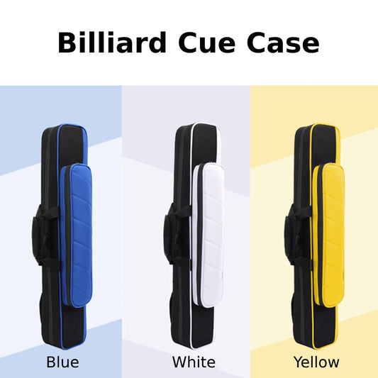 Billiard Cue Case 1/2 Jointed Cue Case Billiard Pool Cue Stick Carrying Case Snooker Cue Billiard Cue Case 1/2 Cue Case Soft