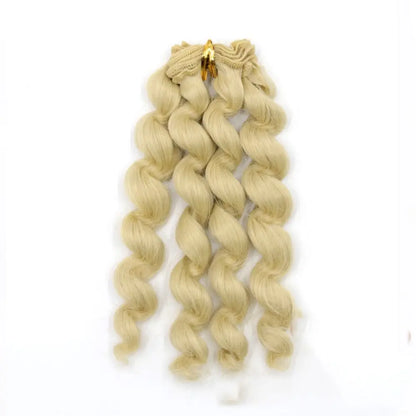 Doll Hair Msiredoll Bjd Wig Curly Doll Hair Toy for Kid Doll Hair Wig BJD Wigs DIY Toy BJD Curly Doll Hair