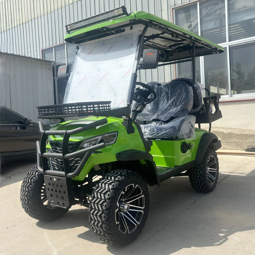Golf Buggy Elektrický Golf Trol Lifted 4 Passenger Brand New Powerful 4 Wheel Club Car Electric Golf Cart