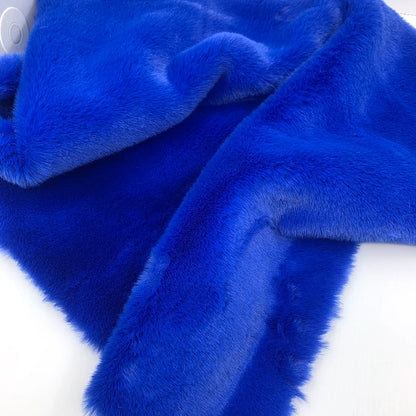 Sewbato 10mm 100% Polyester Faux Fur Fabric 50x50cm Environmentally Friendly Soft Minky Fabric Plush Toy/Clothing Plush Fabric