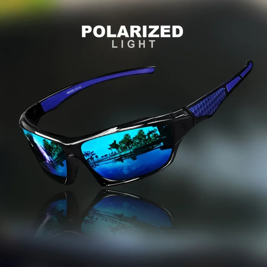 Fashion Sports Sunglasses Polarized UV Protection Personalized Glasses Round Frame Metal Men's and Women's UV400 Eyewear