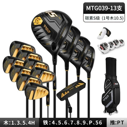 PGM Golf Club Full Set Men's Professional Set Titanium Alloy 1 Wood Mitsubishi Body