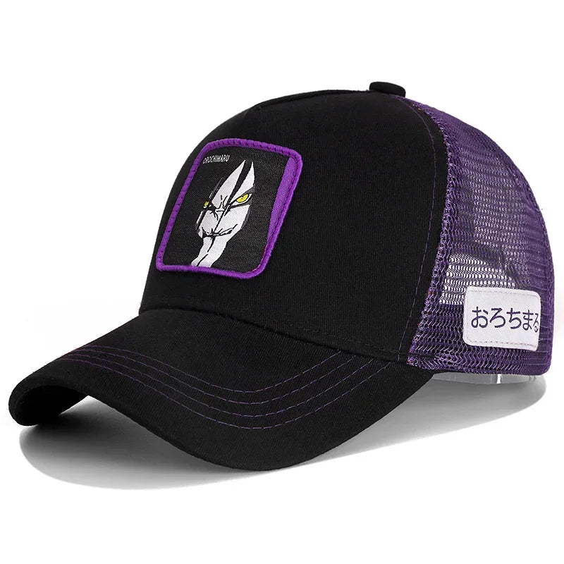 2023 Anime Naruto Cartoon Baseball Cap Men Women Hip Hop Cap Anime Action Figures Sasuke Toys Summer Sun Hat Kids Birthday Gifts