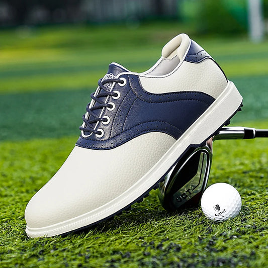 Waterproof Golf Shoes Men's Golf Sports Shoes Outdoor Golf Shoes Non-Slip Women's Large Size Walking Sports Shoes Size 39-47