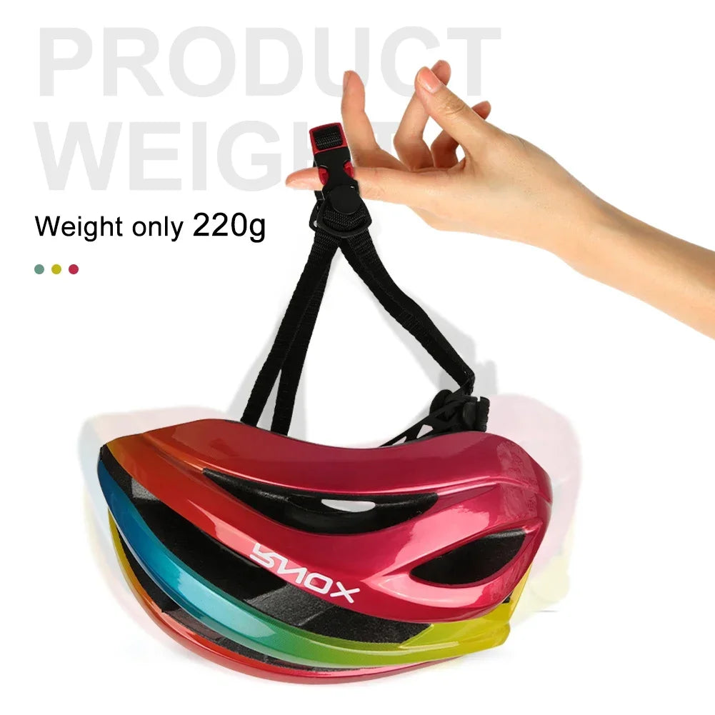 RNOX Women Bike Helmet Cycling MTB Mountain Road Bike Helmets Integrally-Molded Shockproof Men Adult Cycling Bicycle Helmet