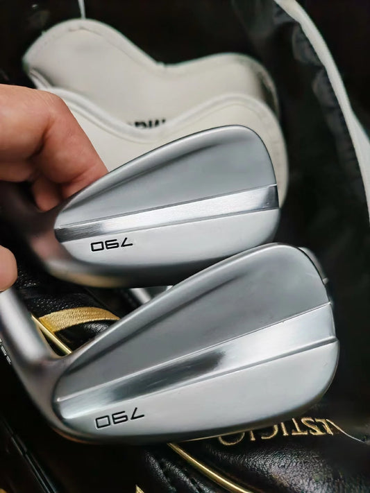 Brand New 7PCS Silver 790 Irons Tungsten Forged Irons Golf Clubs Set 4-9p R/S Flex Graphite/Steel Shaft
