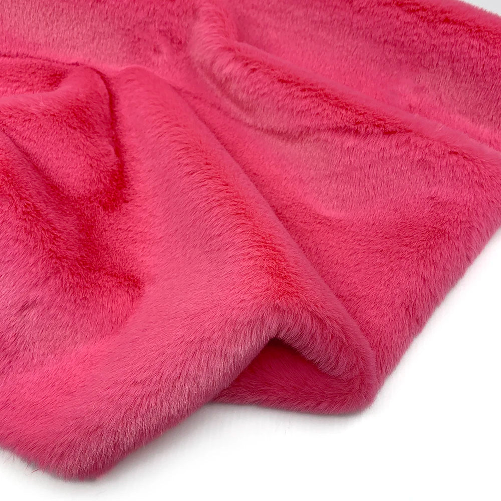 Sewbato 10mm 100% Polyester Faux Fur Fabric 50x50cm Environmentally Friendly Soft Minky Fabric Plush Toy/Clothing Plush Fabric