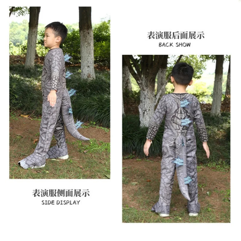 Children's Dinosaur Monster COS Costume Jumpsuit Party Birthday Party Halloween Performance Costume