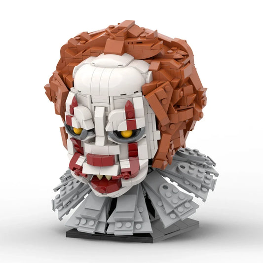 BuildMOC Clown Monster Horror Movie It Building Blocks Model Movie Character Bricks DIY Assembled Toy Halloween Children Gift
