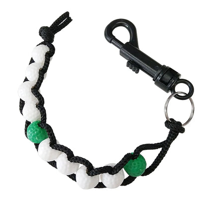 Golf Score Counter Golf Stroke Score Counter Plastic Golf Ball Beads Putt Counter Training Accessories Aids Easy to Use