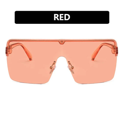 Hot Fashion Brand Designer Sunglasses Women Summer Rimless Square Shades Sun Glasses Eyewear Sunshines Luxury Sunglasses Woman