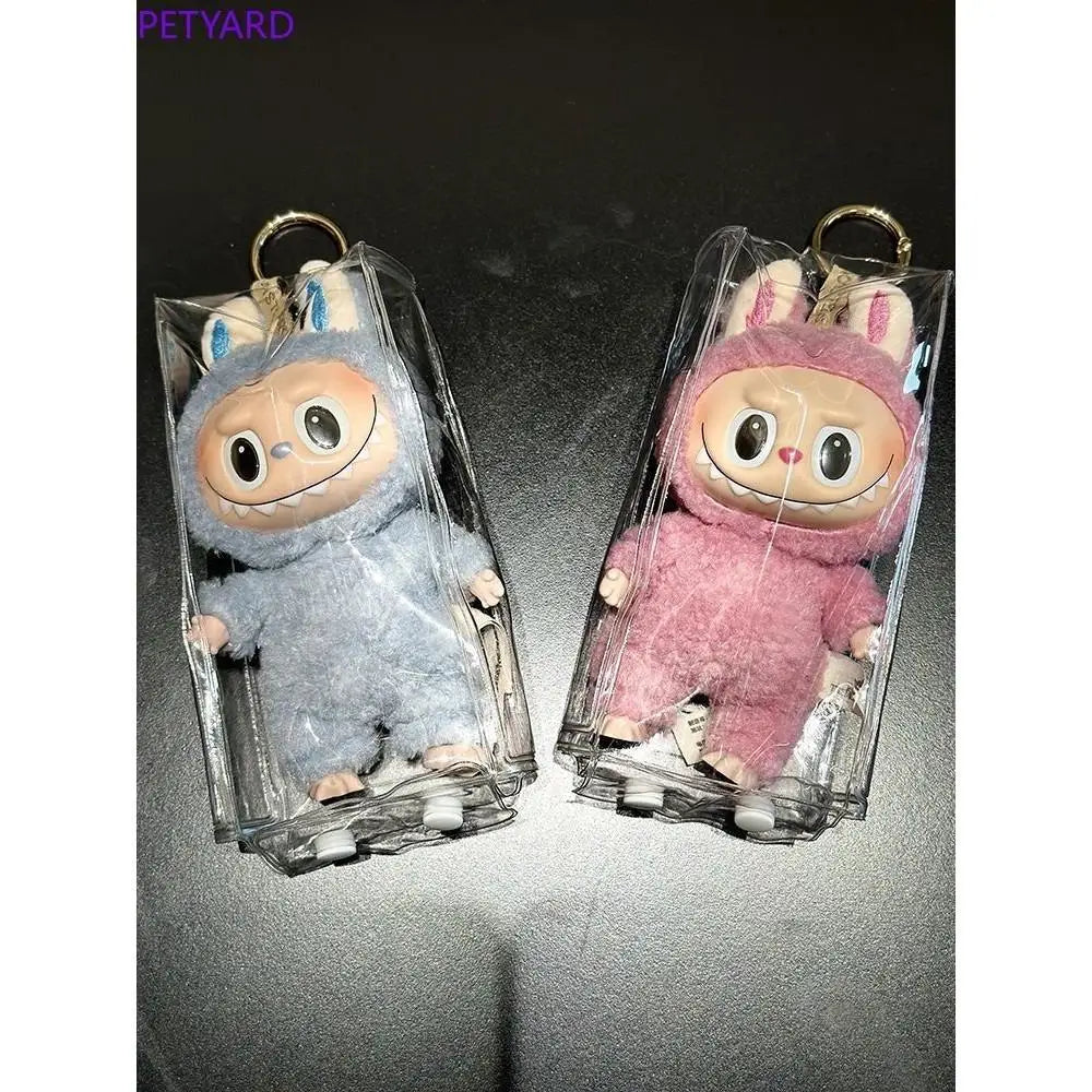 For Labubu Bag Keychain Transparent Protective Cover Bag for Doll Bag (No Doll) #466360