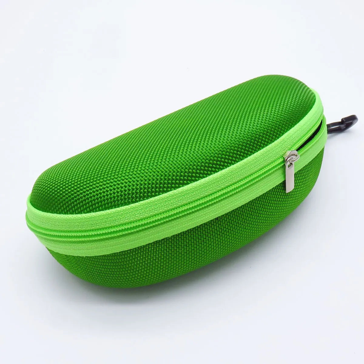 KLASSNUM Portable EVA Glasses Case With Carabiner Hook Colorful Sunglasses Hard Case Zipper Eyeglasses Protector Box Holder New