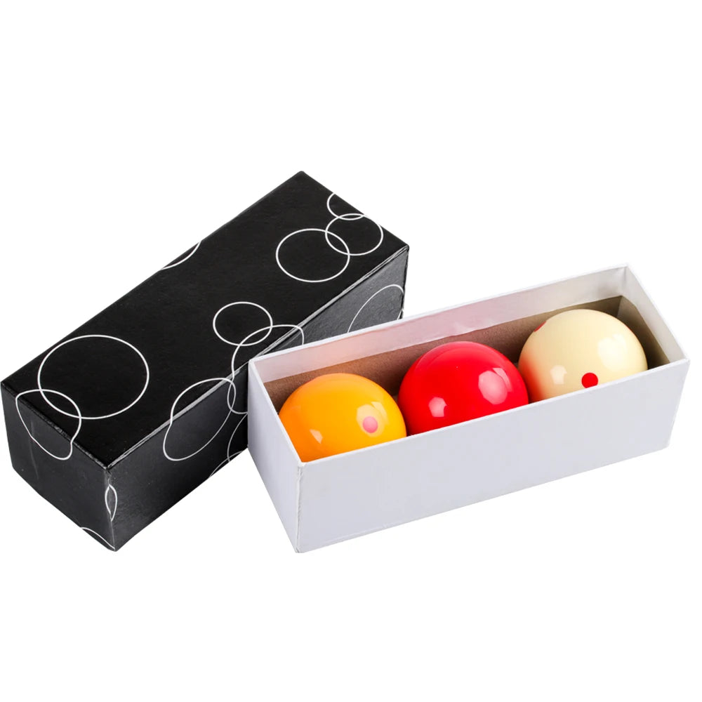 ZOKUE 3 Cushion Billiard Ball With 61.5mm 3 Colors Professional Game Ball for Carom Cue