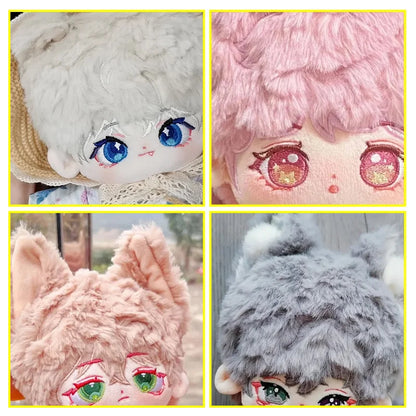 25x45cm Embossed Microfiber Plush Faux Fur Furry Fabric Soft Imitation Rabbit Fur DIY Doll Garment Coat Jacket Sewing Material