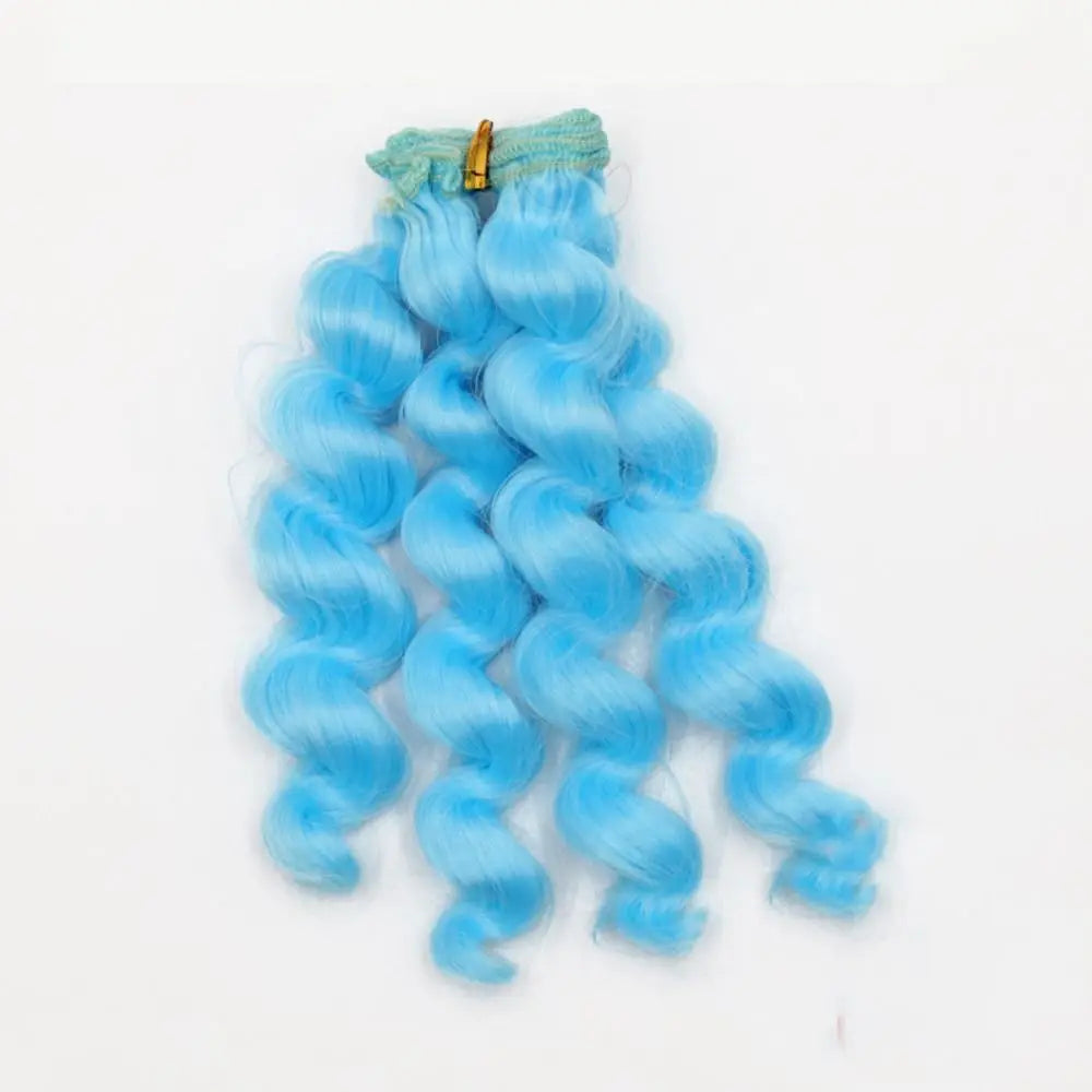 Doll Hair Msiredoll Bjd Wig Curly Doll Hair Toy for Kid Doll Hair Wig BJD Wigs DIY Toy BJD Curly Doll Hair
