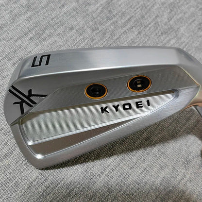 Tianwell Original KYOEI Golf Irons Set Silver Forged  4 5 6 7 8 9 P 7pcs for Men Golf Iron Head Only No Shaft