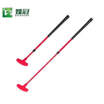 Golf Retractable Putter Adjustable Children Adult Double Sided Clubs Golf Practice Supplies