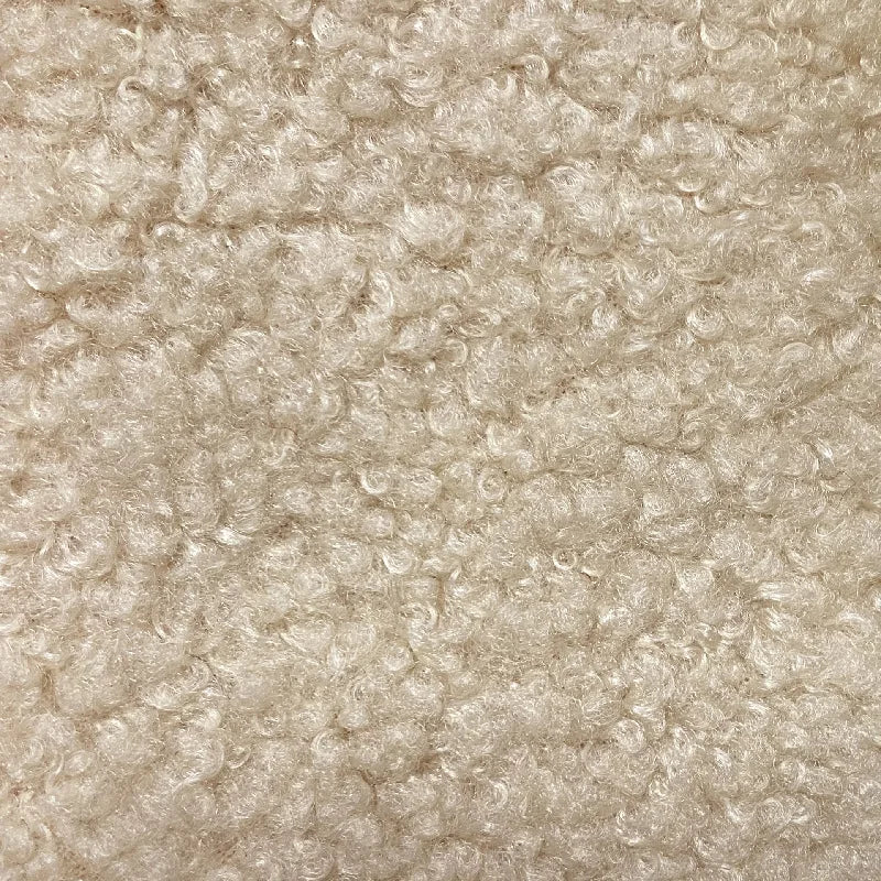 1 Yard Soft Warm Furry Fluffy Plush Fabric Curly Teddy Faux Fur Fabric for Clothing Lining Coat Doll Bag Hat Diy Pet Toy Clothes