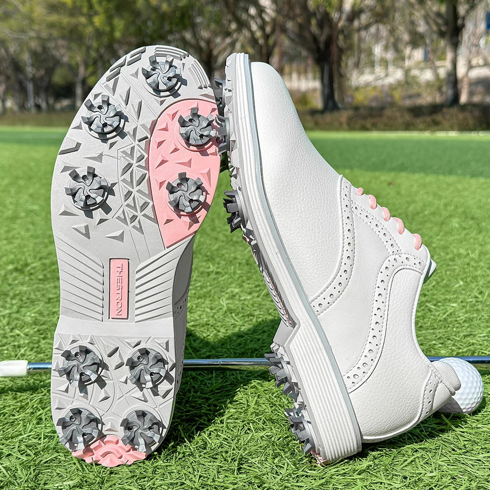 New Golf Shoes Women Waterproof Female Comfortable for Golfers Exercise Sneakers Size 36-43