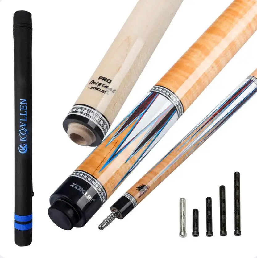 ZOKUE 3 Cushion Billiard Cue Stick With Professional Carom Taper 12mm Tip 142 Cm Libre Cue for Carom Cue