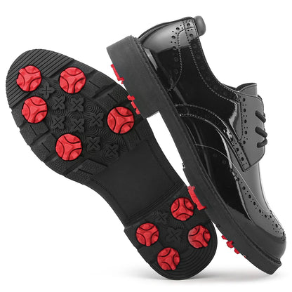 Men Golf Shoes Non Slip Couple Golfers Shoes Comfortable Outdoor Waterproof Sneakers for Golfing