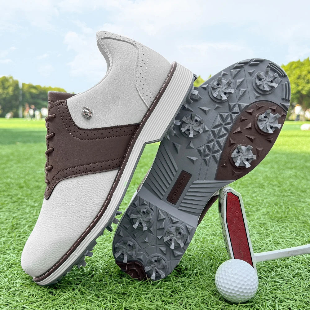 New Men Golf Shoes Professional Golfers Shoes Waterproof Comfortable Golf Footwears Non Slip