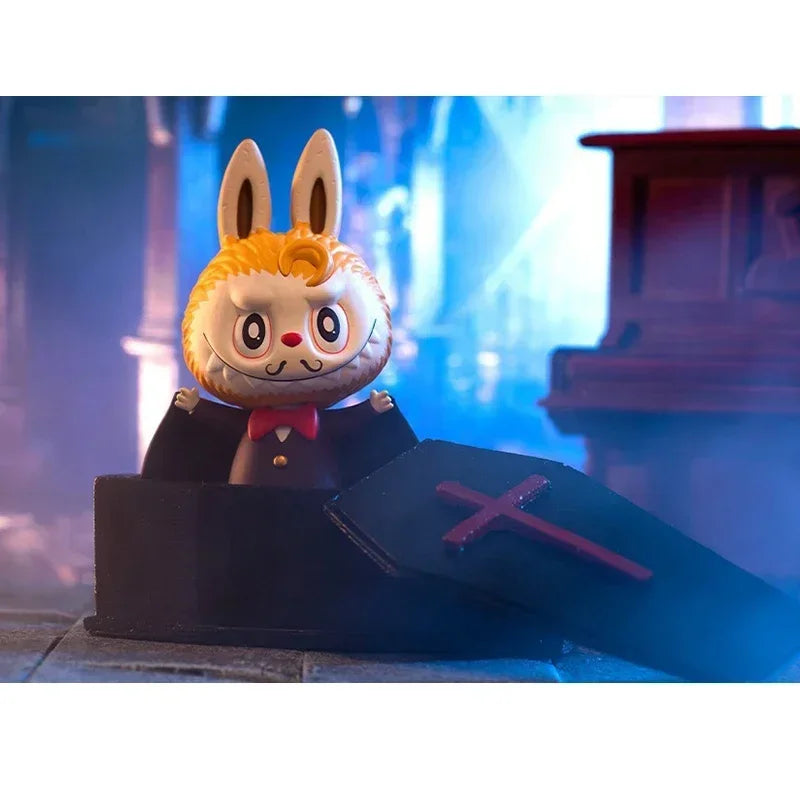 POP MART Labubu Halloween Monster Carnival Series Blind Box Guess Bag Mystery Box Toys Doll Cute Anime Figure Ornaments Gift