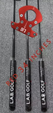 LAB Golf DF3 Putter Balanced Putter Black/Blue/Green/Red/Pink Color Black Steel 33 34 35 Inch LAB Golf Club With Head Cover