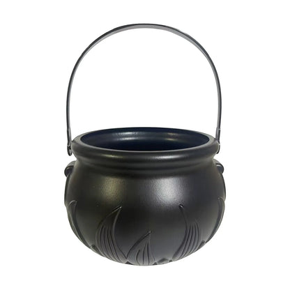 Halloween Party Decoration Witch With Light Pot Mist Plastic Bowl Decoration Candy Bucket Decoration