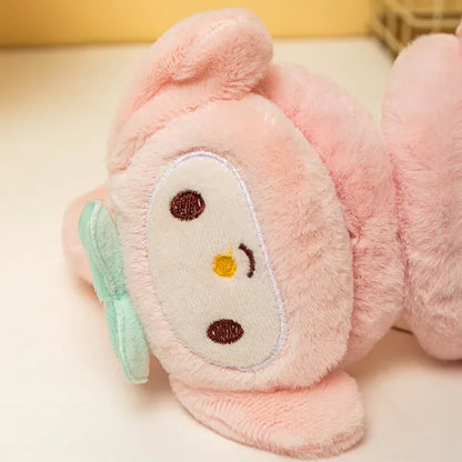 Sanrio Kuromi Cinnamoroll Melody Soft Plush Warmer Earmuff Earflap Winter Outdoor Cold Protection Ear-Muffs Ear Cover Gift