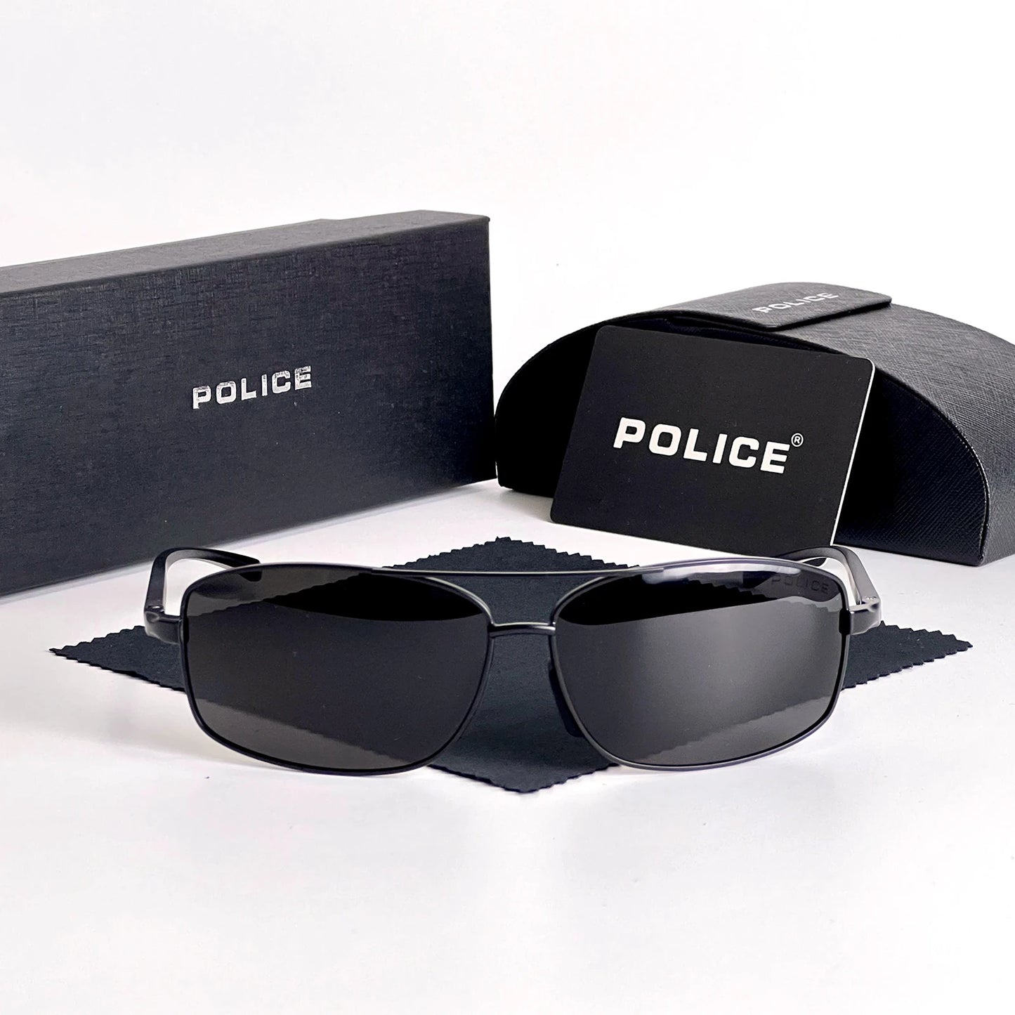 Luxury Brand Policer Sunglasses Polarized for Men Classic Sun Glasses High Quality Eyewears Pilot Goggle UV 400 Protection 6247