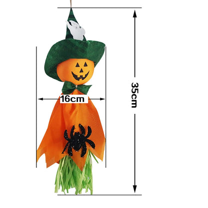 Halloween Ghost Doll Pendant,Halloween Home Haunted House Kindergarten Hanging Decorations Props