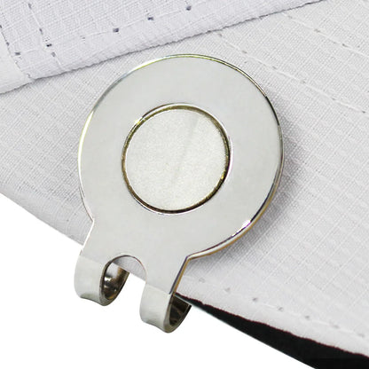 10 Pcs Golf Hat Clip Magnetic Metal Golf Cap Clips Golf Accessories for Golf Ball Mark Marker Drop Ship