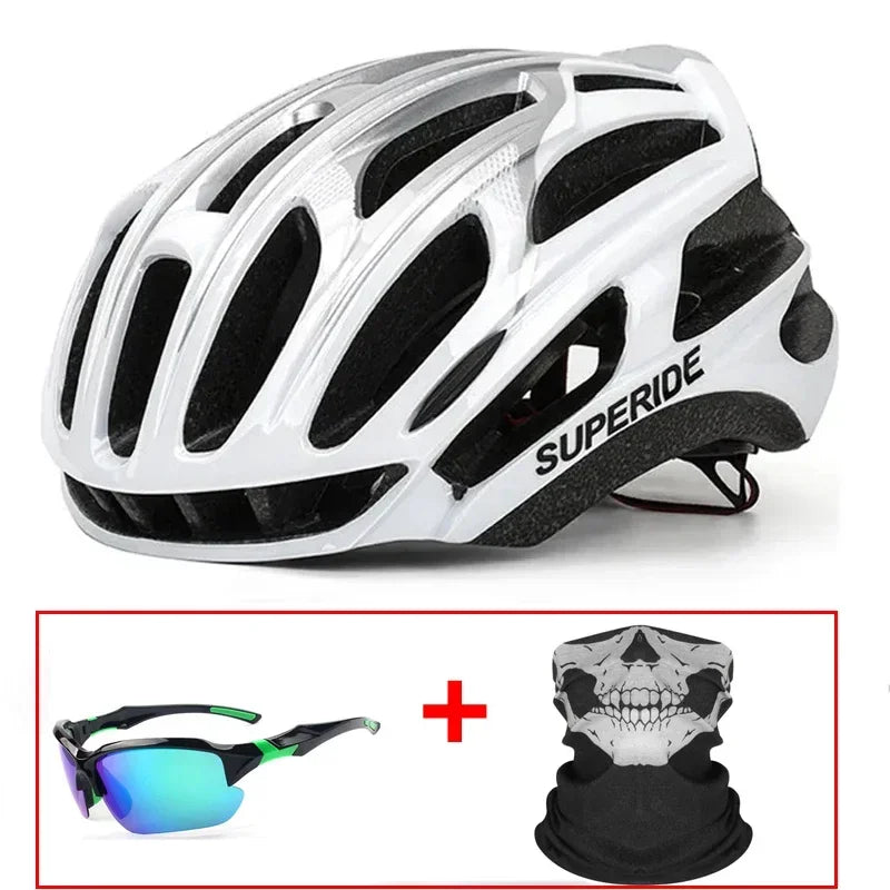Road Bike Helmet Ultralight Bicycle Helmets Men Women Mountain Bike Riding Cycling Integrally-Molded Helmet
