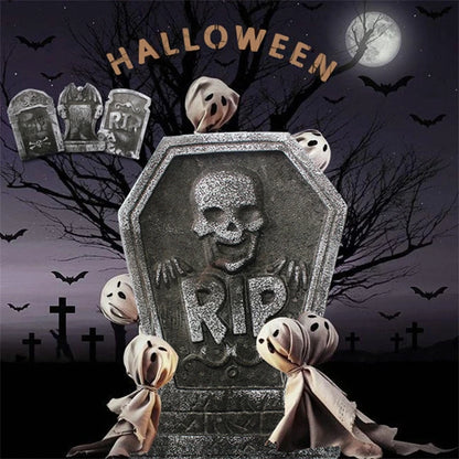 Halloween Tombstone Anti Fade Halloween Headstone Foam Cosplay Props Practical Outdoor Halloween Headstone Decorations