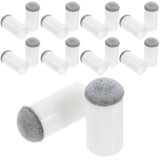 50pcs Billiard 13mm Leather Replacement Pool Stick Accessories Portable Cue Tips Leather Billiard Tips Gaming Tools