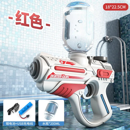 New 2024 Experience Fully Automatic Summer Water Gun Electric Glock Pistol Shooting Water Fun Toys for ChildrenBoysGirls Adults