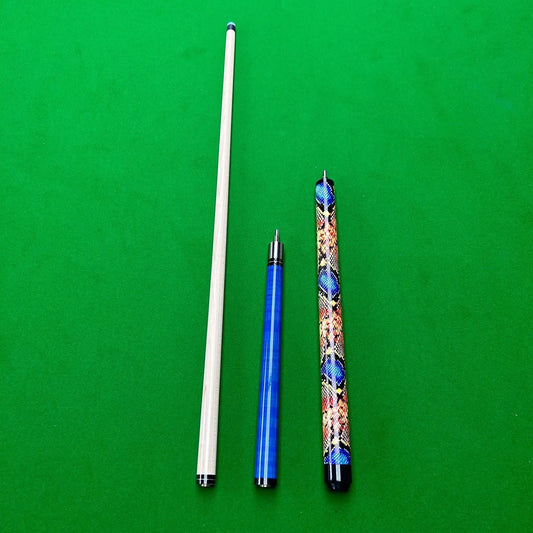 Billiard Pool Cue Stick Break Jump Cue Economic 13.8mm Large Tip 55' Wooden Billiard Cue for Practice Cue Beginners Men Women