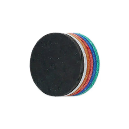 Pool Cue Tip Cue Accessory Multiple Layer Stick Tip 14mm Glue on Break Jump Tip for Club Billiard Pool Cues Players Personal Use