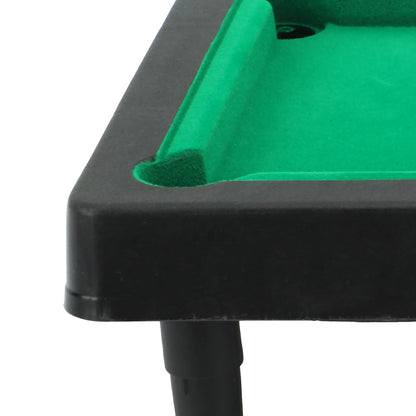 Mini Pool Table Interactive Simulation Miniature Billiard Pool Game Set for Desktop Decoration